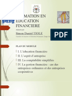 Formation en Education Financiere