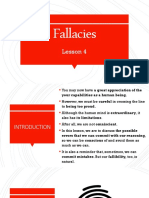 Fallacies