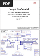 Compal Confidential: IAKAA LA-3401P Schematics Document