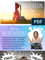 Meditation To Benefit Student Learning