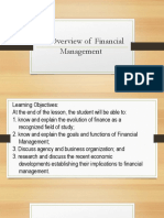 1 An Overview of Financial Management