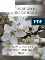 Module 1 Quiz Conseiller en Fleurs de Bach