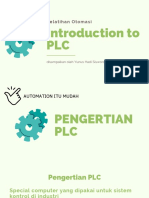 Introduction To PLC - Pelatihan Otomasi