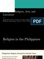 Readings in The Philippine History Religion Arts Literature 1