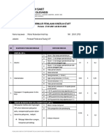 Formulir Penilaian Kinerja Staff - Pelaksana Ruang Perawatan Khusus