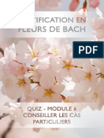 Module 6 Quiz Conseiller en Fleurs de Bach