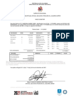 Ministerio de Defensa Nacional República de Colombia: Devengado Porc Valor Descuento Cod. Inicio Termino Valor