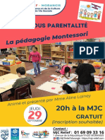 RDV Parentalité Montessori - 29/09/2022