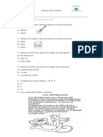 Examen Libre de Septiembre 3 Basico