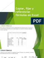 Copiar, Fijar y Referenciar Fórmulas en Excel