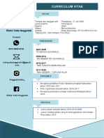 Curriculum Vitae: Rizka Yulia Anggraini