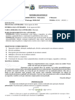 2º ROTEIRO 2º Bim 6ºano 2021 DAVI OLIVEIRA