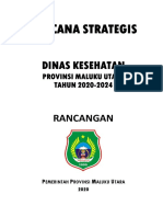 RENSTRA KESEHATAN MALUKU UTARA 2020-2024