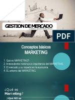 Gestión de Mercado