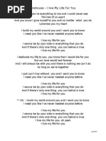 Close Every Door Lyric