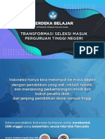 Merdeka Belajar Episode Ke-22 Transformasi Seleksi Masuk Perguruan Tinggi Negeri Menjadi Lebih Holis