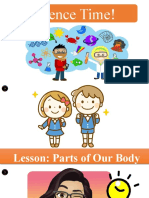 ESL Science Lesson - Our Body Parts (Primary 1 Lesson)