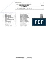 10000m Race Walk Boys U-18 Final