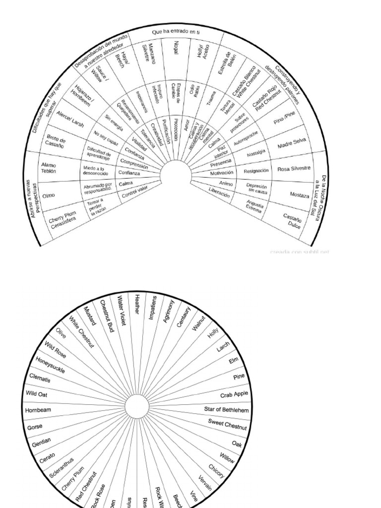 Varias tablas de radiestesia PDF