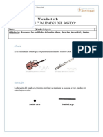 Cualidades Del Sonido 3° Básico