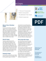 Patient Ed-Total Knee Replacement Surgery