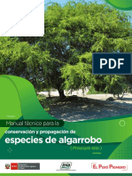 Manual Técnico para La Propagación y Conservación de Especies de Algarrobo (Prosopis SPP.)