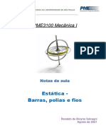 Estática - Barras, Polias e Fios