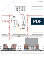 Paseo Peatonal: 1 Alzado Norte