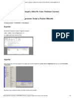 Config Mikrotik