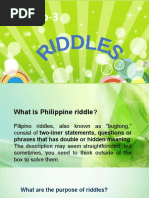 Riddles 1