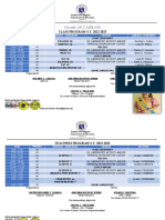 DepEd Cadiz City Grade 10 Class Schedule