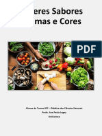 Saberes Sabores Aromas e Cores - Didatica Das Ciencias Naturais- Ana Legey