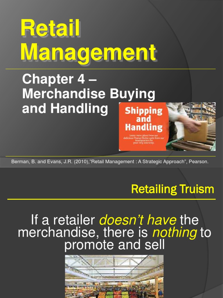 Merchandise Planning Techniques in Retail | PDF | Retail | Merchandising