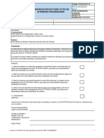 1.13.15 Comunicación de Conflictos de Intereses