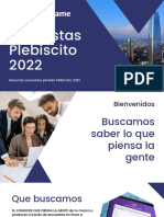 RESUMEN ENCUESTAS POST PLEBISCITO 2022 - Chile