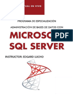 SQL Server 2019 Introducción