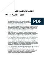 Challenges Associated With Agri