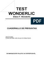 Test DeWonderlic-Cuadernillo de Preguntas Sin Logo