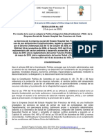 Resolucion 67 Del 12062020 Politica Integral de Salud Ambiental