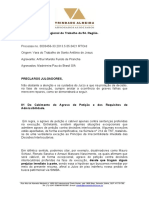 20 Agravo de Petição Contra Decisão Que Indefere Pesquisa Patrimonial