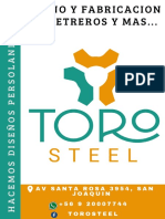 Letreros Toro Steel