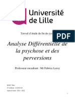 TE - Theo BURY - Analyse Differentielle Perversions Et Psychose