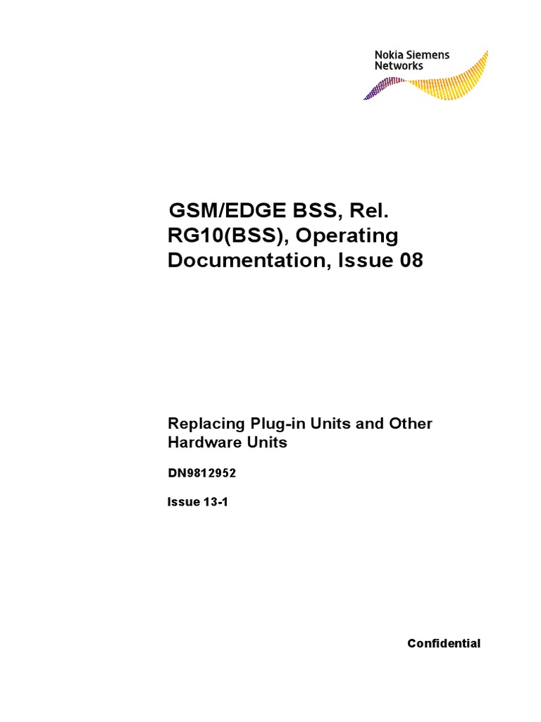 RG10 - BSS Replacing Plug in Units and Other HW | PDF | Usb Flash Drive ...