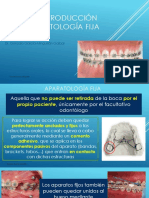 Tema 14. Introducción A La Aparatología Fija.