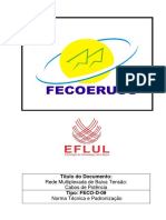 Rede Multiplexada de Baixa Tensão: Cabos de Potência