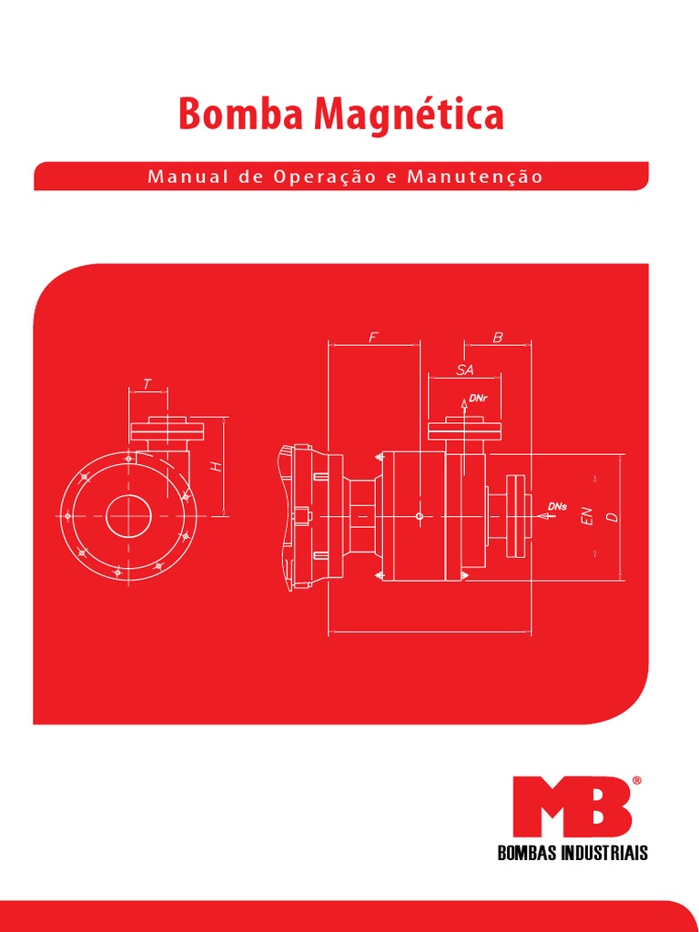Manual De Opera o E Manuten o Para Bomba Magn tica Maxmag PDF 