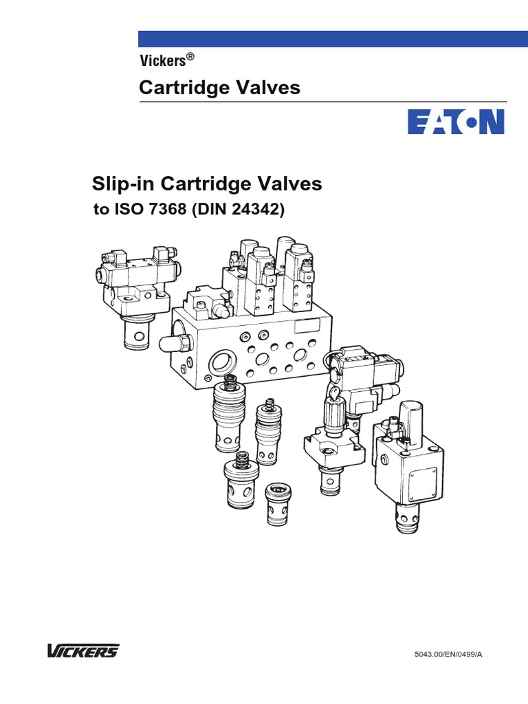 Cartridge Valve U PDF Valve Screw
