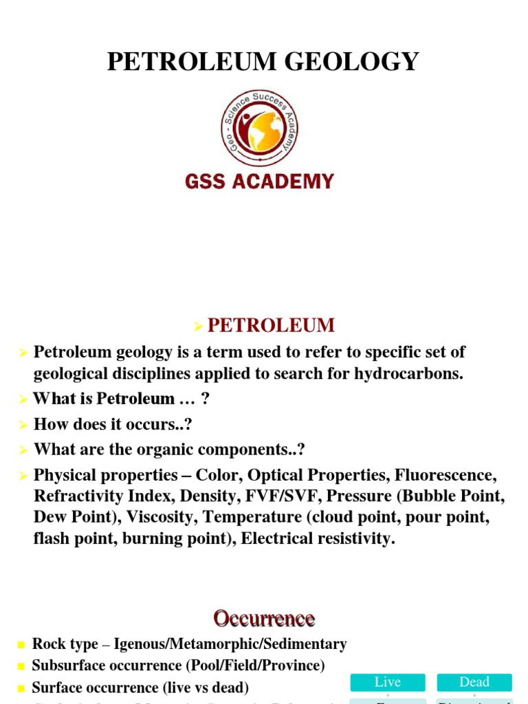 Petroleum Geology | PDF | Petroleum Reservoir | Petroleum Geology