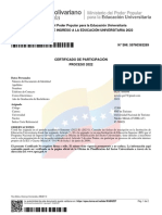 Certificado de Resultados Opsu LG