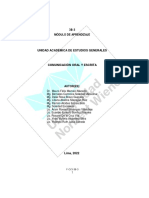 004 Modulo de Aprendizaje Comunicacio Ün 2022 - 2